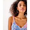 WAVE N SEA HOOP EARRINGS - CONCH SHELL PINK - - 1 SZ
