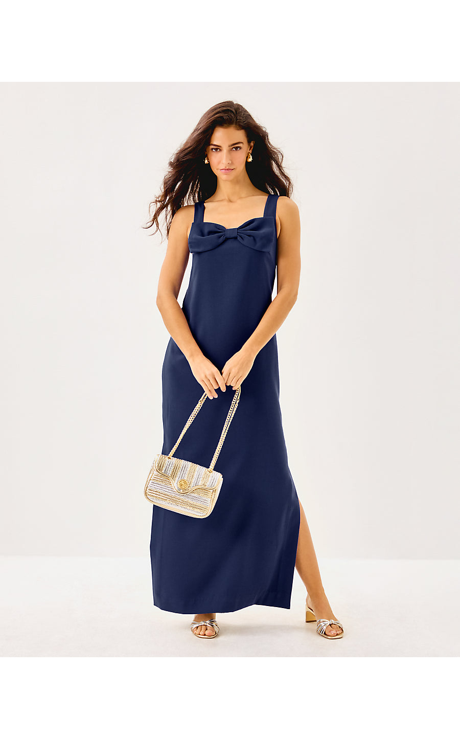 BRIA MAXI DRESS - SAPPHIRE POOL