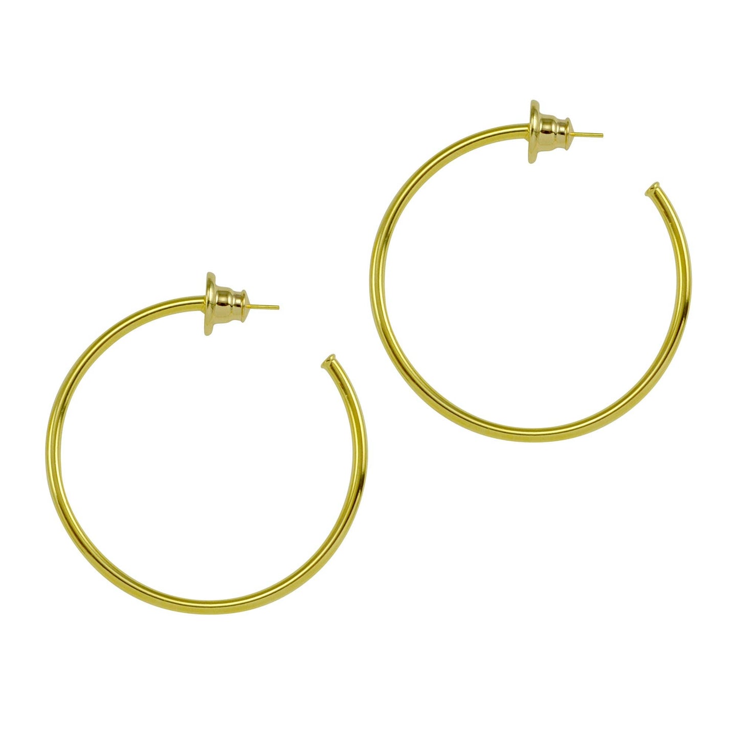 Betty Carré - DEAUVILLE HOOP EARRINGS: Gold