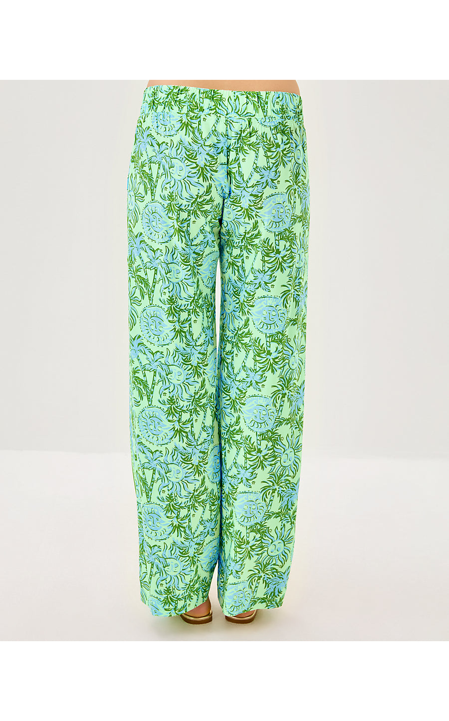 BAL HARBOUR STRETCH PALAZ - COOL MINT - CATCHIN RAYS ENGINEERED PANT
