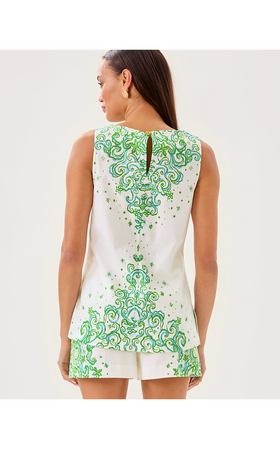 PALMITA TUNIC - RESORT WHITE - SOL MATES ENGINEERED TUNIC