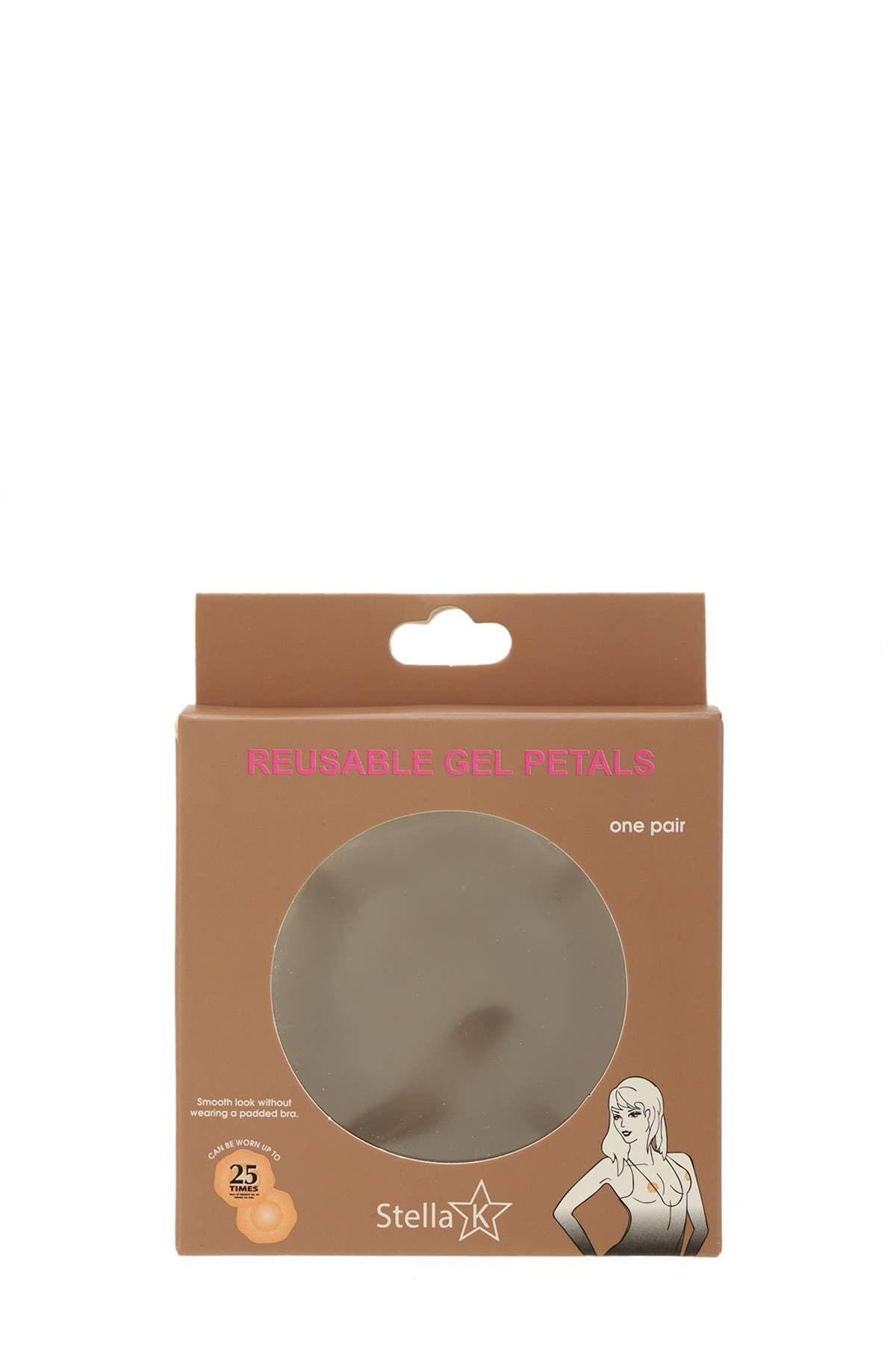 Stella K - REUSABLE GEL PETALS: Brown
