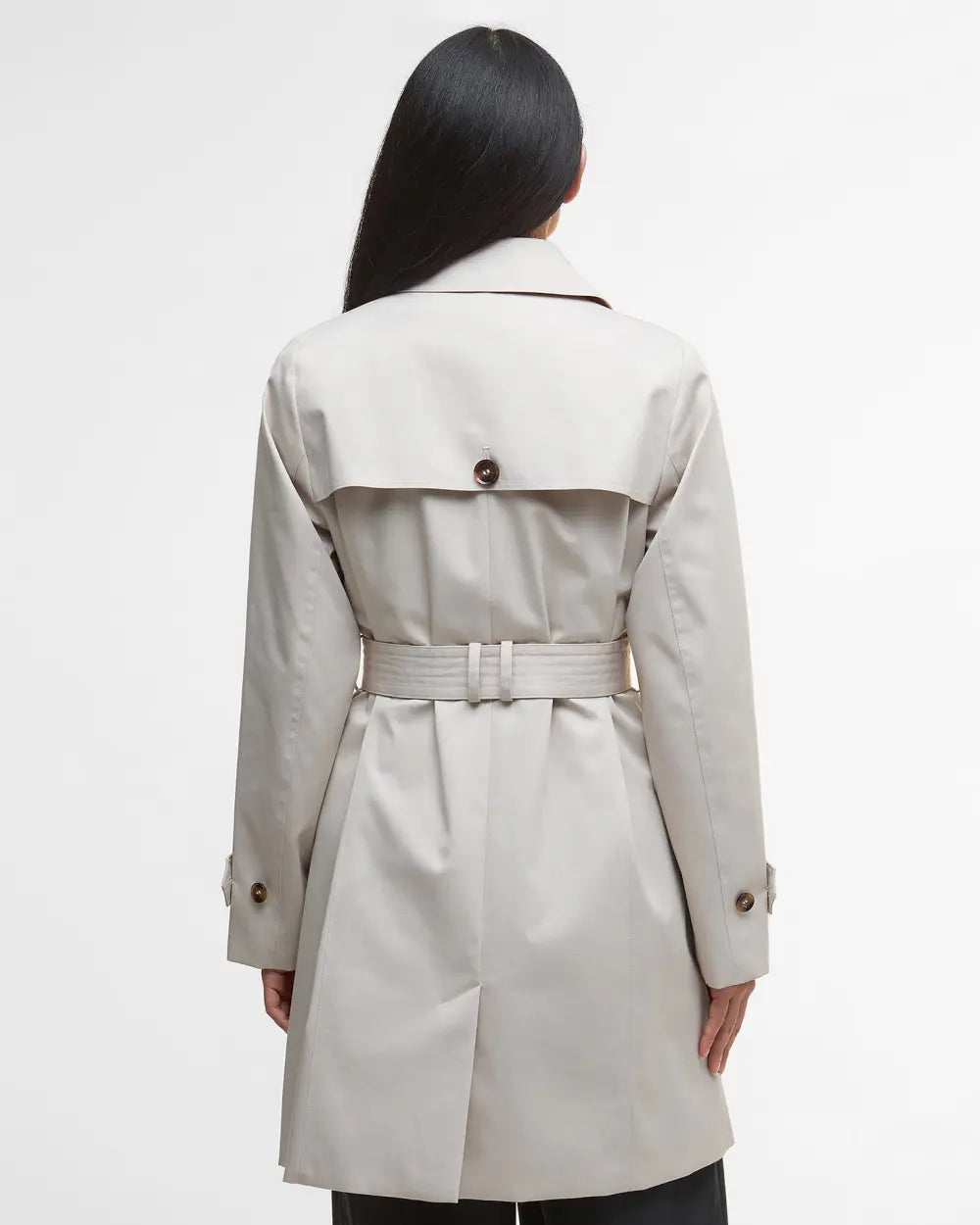 SHORT GRETA SHOWERPROOF TRENCH COAT