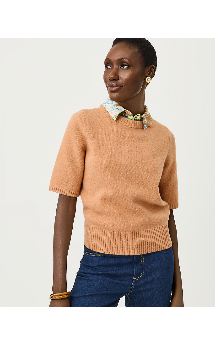 VIVIANN SWEATER - HEATHERED ICED LATTE - X SYMPEONY