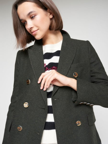 JACKET FLECOS VERDE LODEN FLECOS