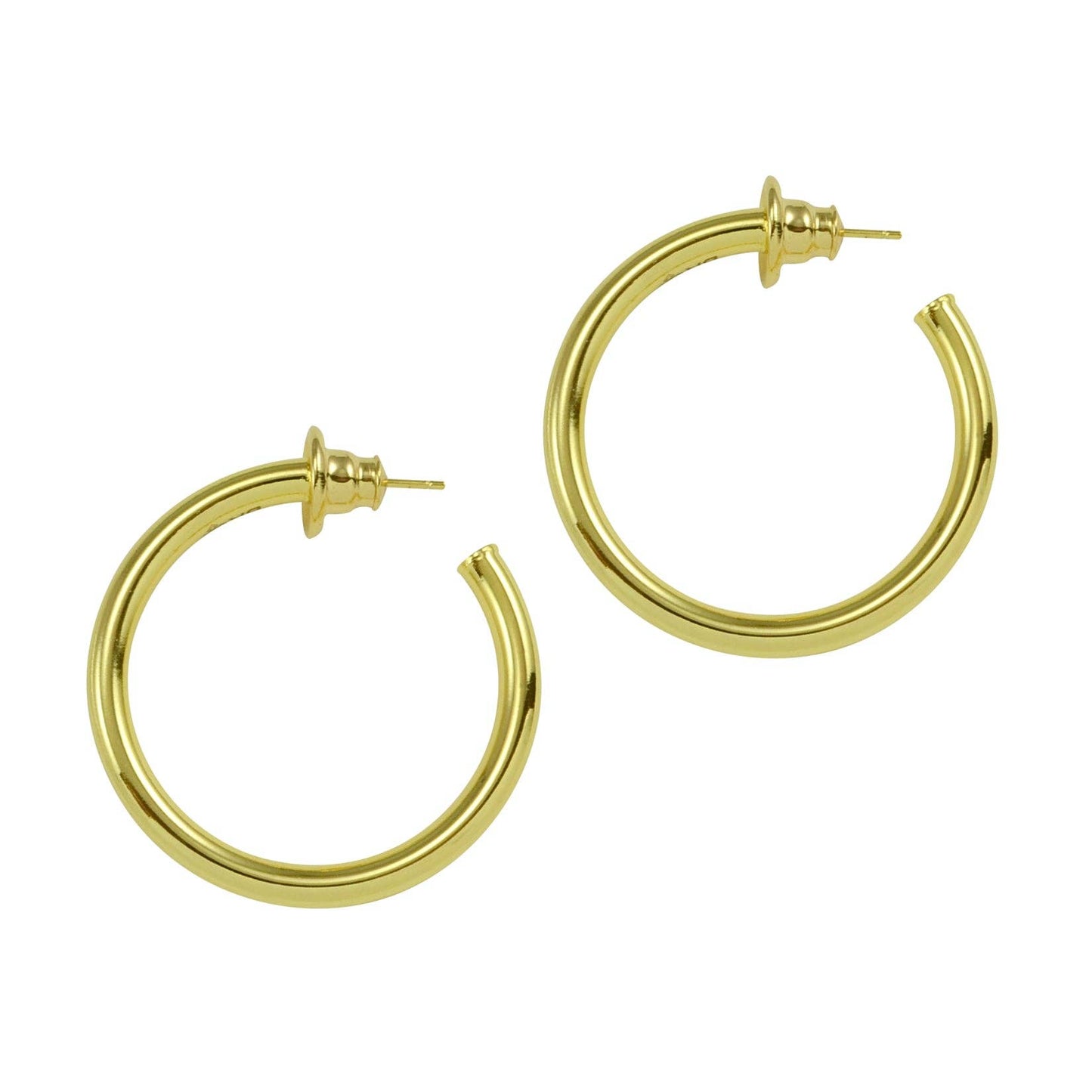 Betty Carré - MARIGOT HOOP EARRINGS: Gold