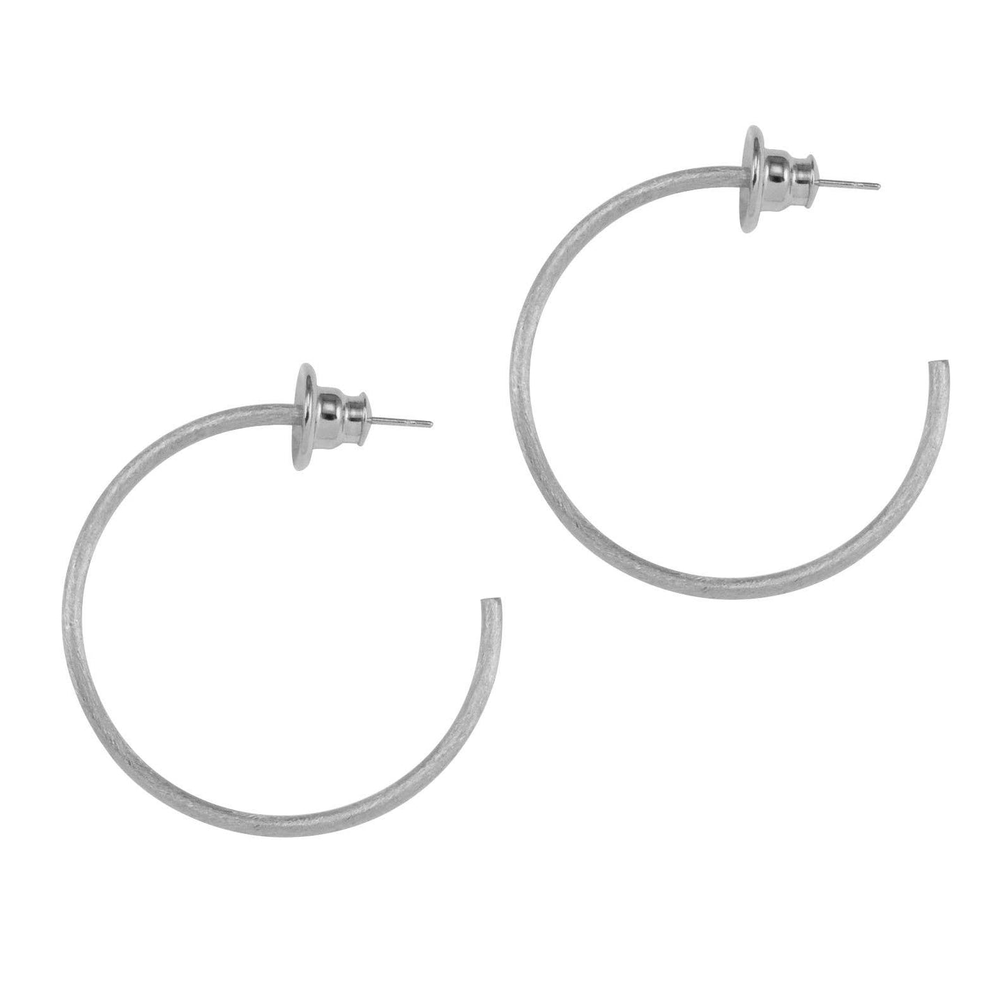 Betty Carre - ABBY EARRINGS: Silver