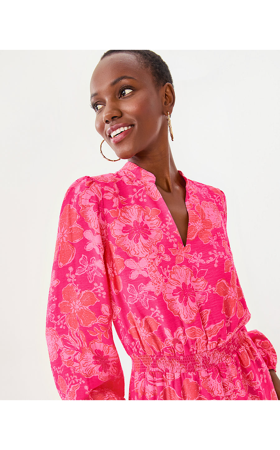 AXTON DRESS - SUN SHELL PINK - BIG PARTY