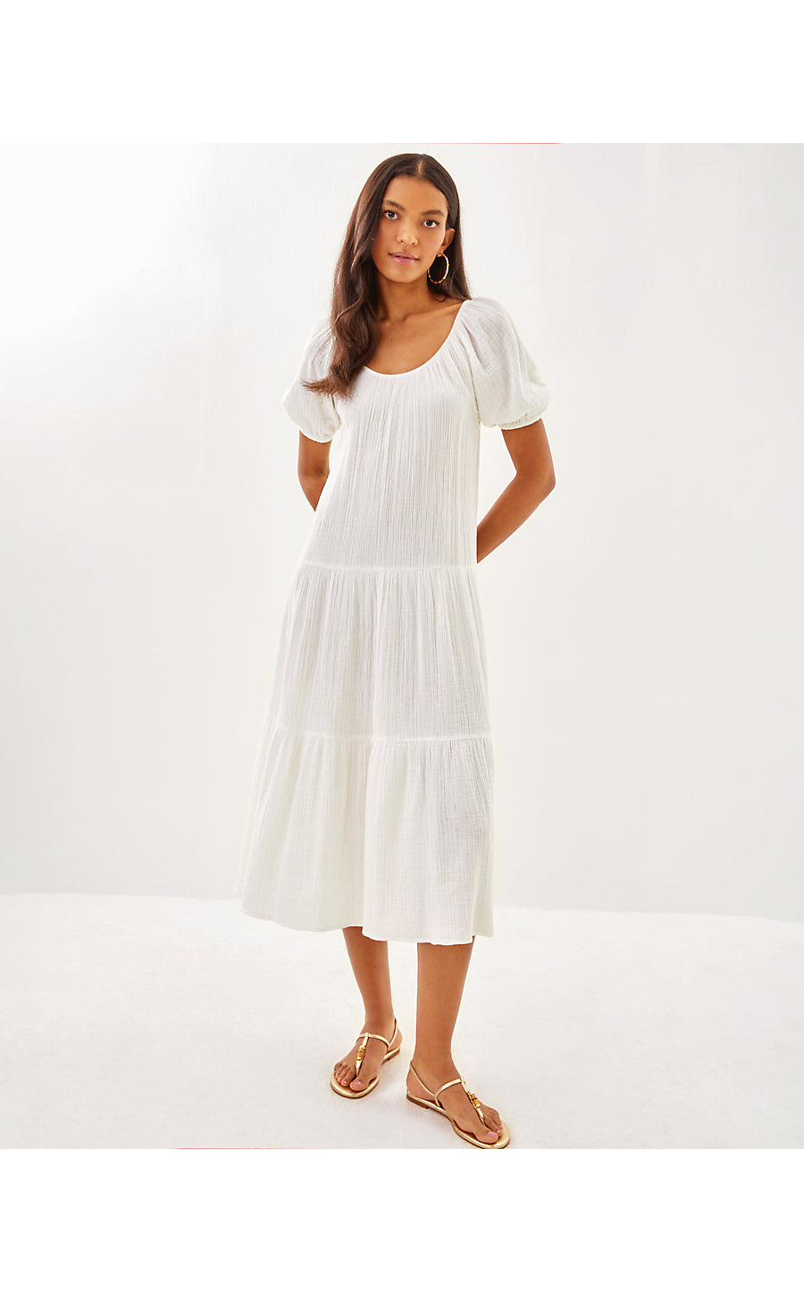 ZEMINI MAXI COVERUP - RESORT WHITE