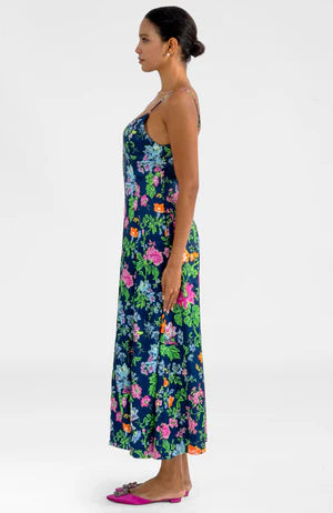 SWAY AND TWIRL MAXI DRESS - ENGLISH GARDEN