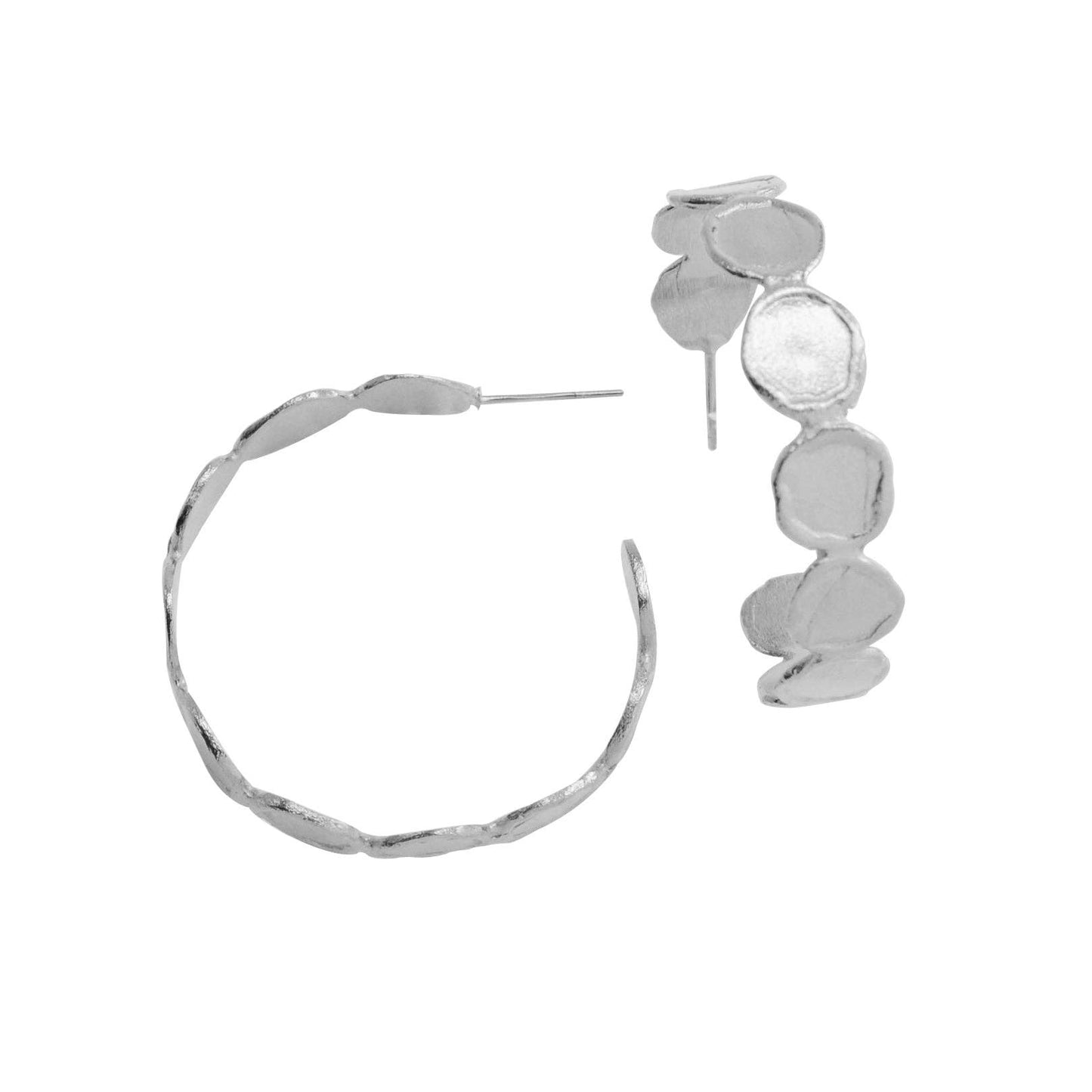 Betty Carré - COINS HOOP EARRINGS: Gold