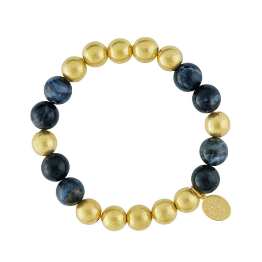 Margaret Mini Stone Bracelet -  Sodalite