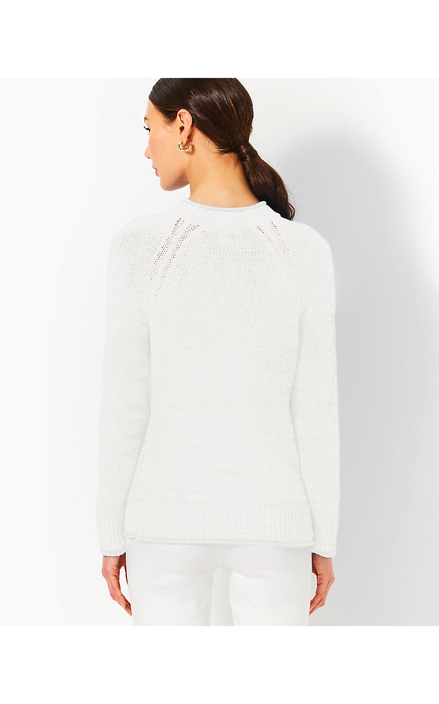 DEBA SWEATER - RESORT WHITE