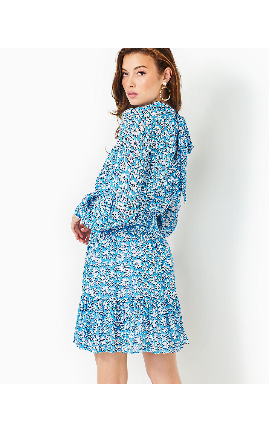 ELLIELYNN DRESS - PALM BEACH PETALS