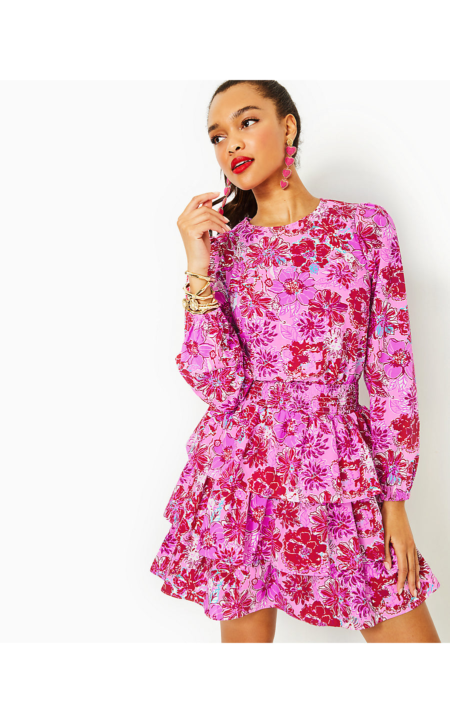 KHLOEY DRESS - IN THE WILD FLOWERS