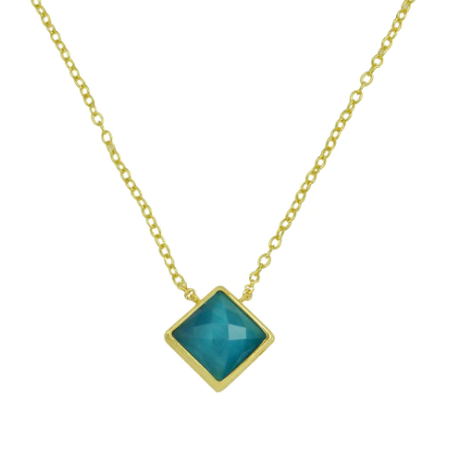 SHIRALY NECKLACE - ICE BLUE