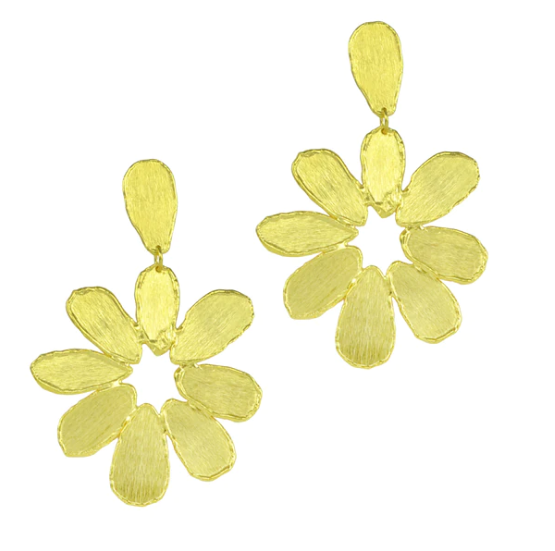 DAISY EARRINGS - GOLD