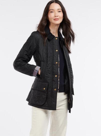 Beadnell Polarquilt - BLACK
