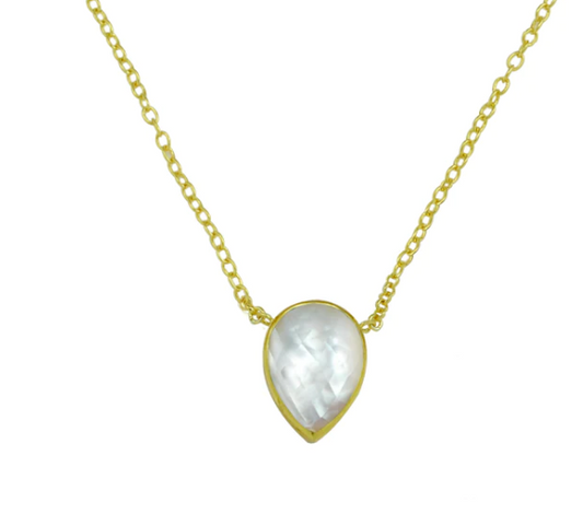 PETRA NECKLACE - MOTHER OF PEARL