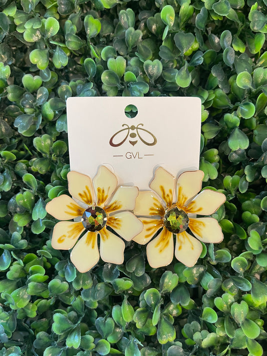 DOGWOOS STUD EARRINGS