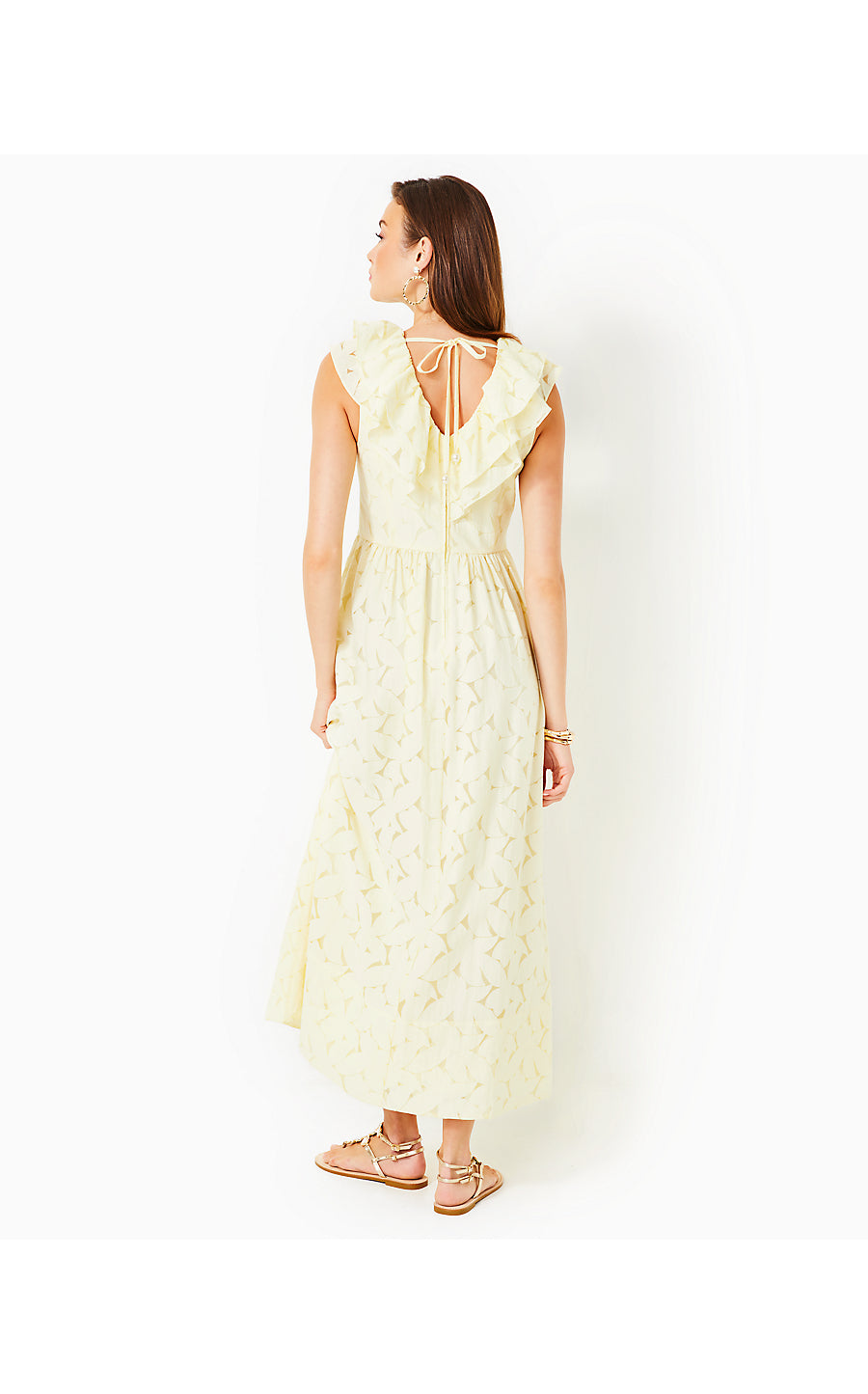 RITAMARIE MAXI DRESS - YELLOW FLORA FAILLE
