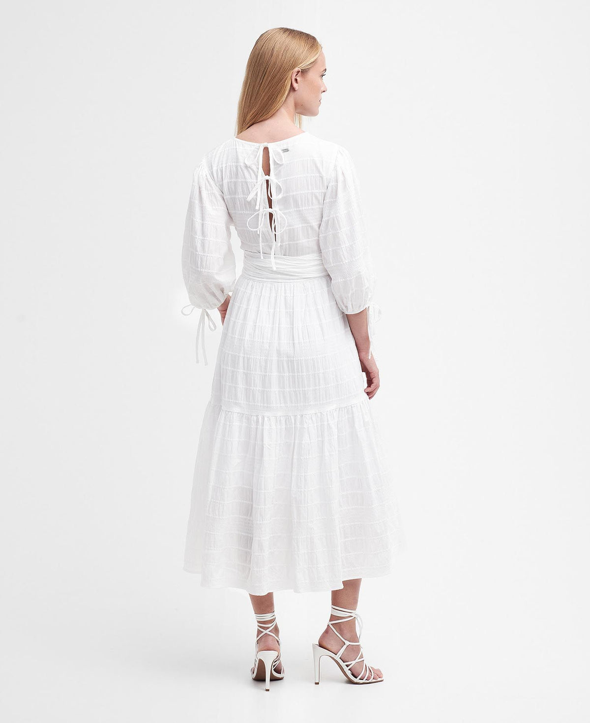 Kelburn Midi Dress - Classic White