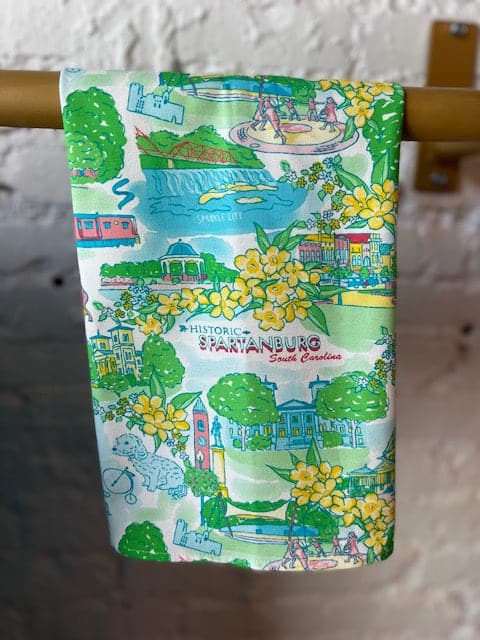 Spartanburg Tea Towel