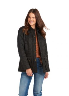Beadnell Polarquilt - BLACK