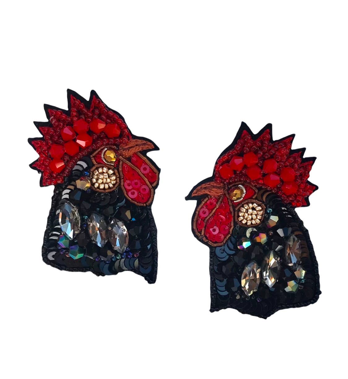 Allie's Gamecock Stud Earrings