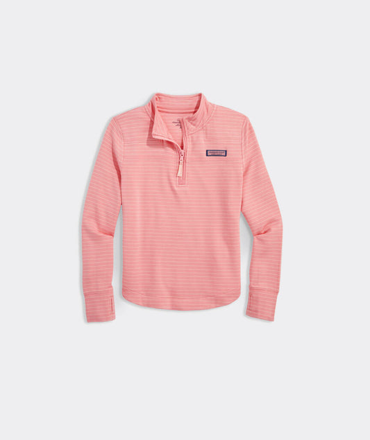 Girls' Dreamcloth® Relaxed Shep Shirt™ - Stripe Cayman Bloss