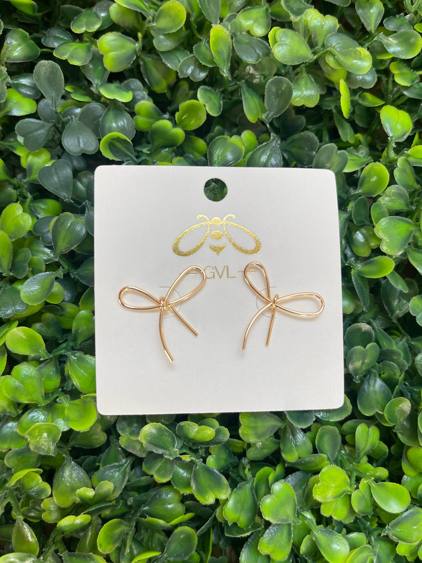 RIBBON BOW EARRINGS