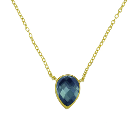 PETRA NECKLACE - MIDNIGHT BLUE