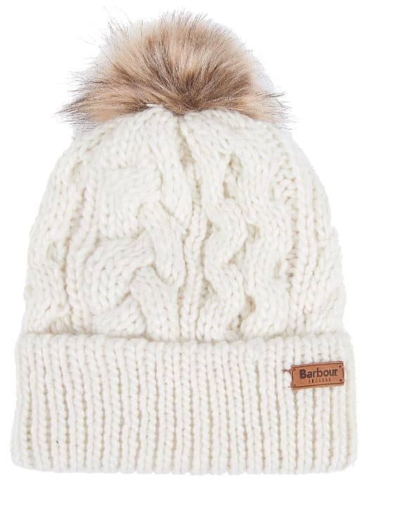 PENSHAW CABLE BEANIE -CLOUD