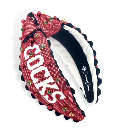COCKS Cross Stitch Headband