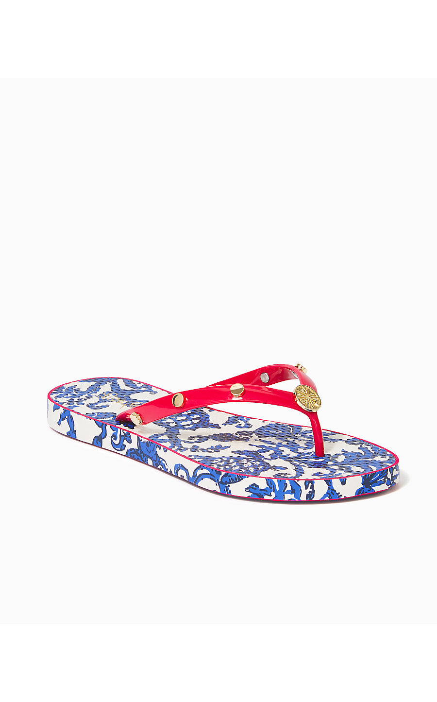 EMBELLISHED POOL FLIP FLOP - RIDE WITH ME
