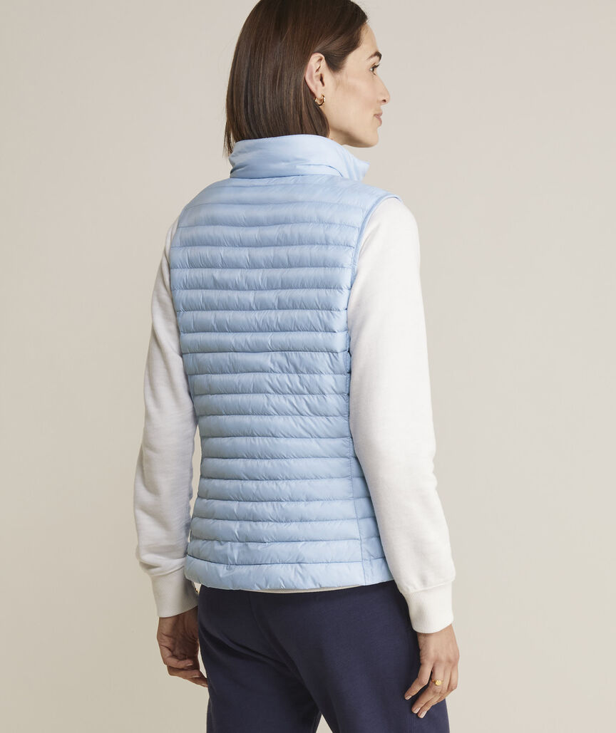 Lightweight Packable Puffer Vest - Jake Blue