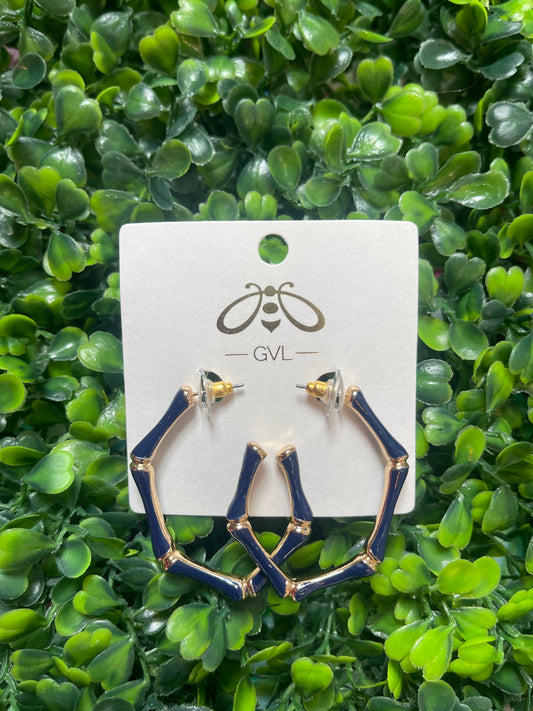 HEXAGON BAMBOO HOOPS