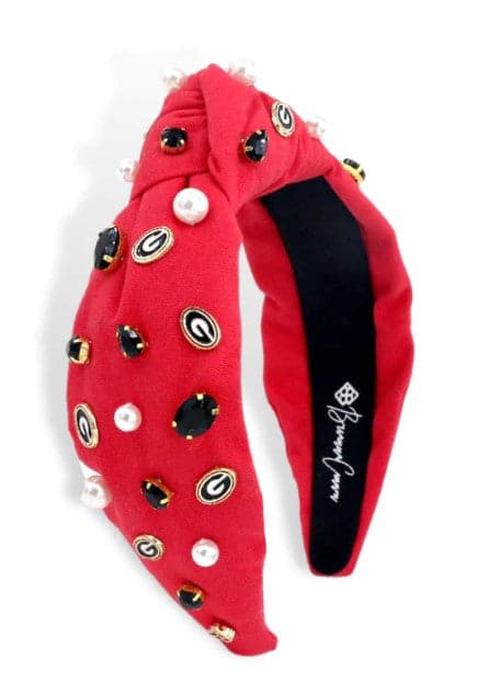 RED UNIVERSITY OF GEORGIA LOGO HEADBAND