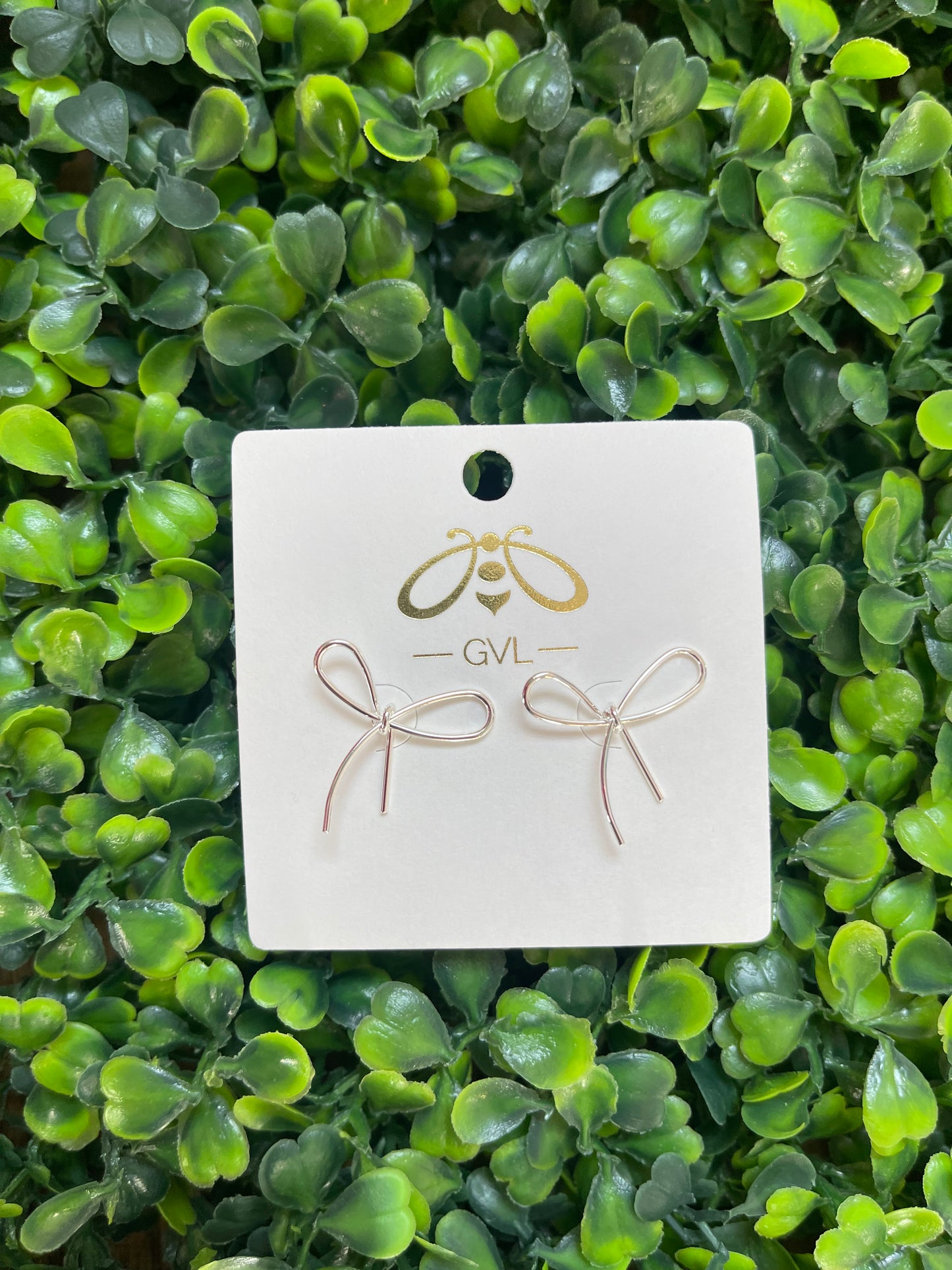 RIBBON BOW EARRINGS