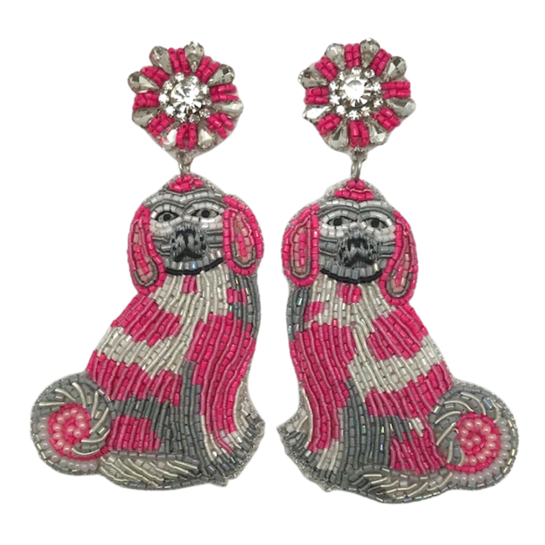STAFFORDSHIRE DOG EARRINGS