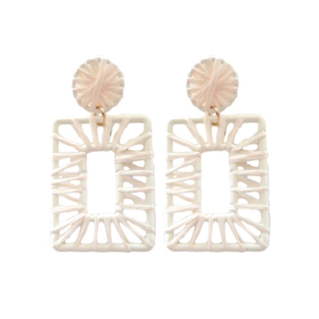 Calypso Raffia Rectangles