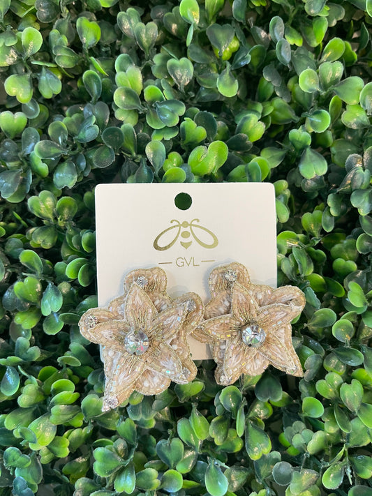 LUCILLE EARRINGS - IVORY