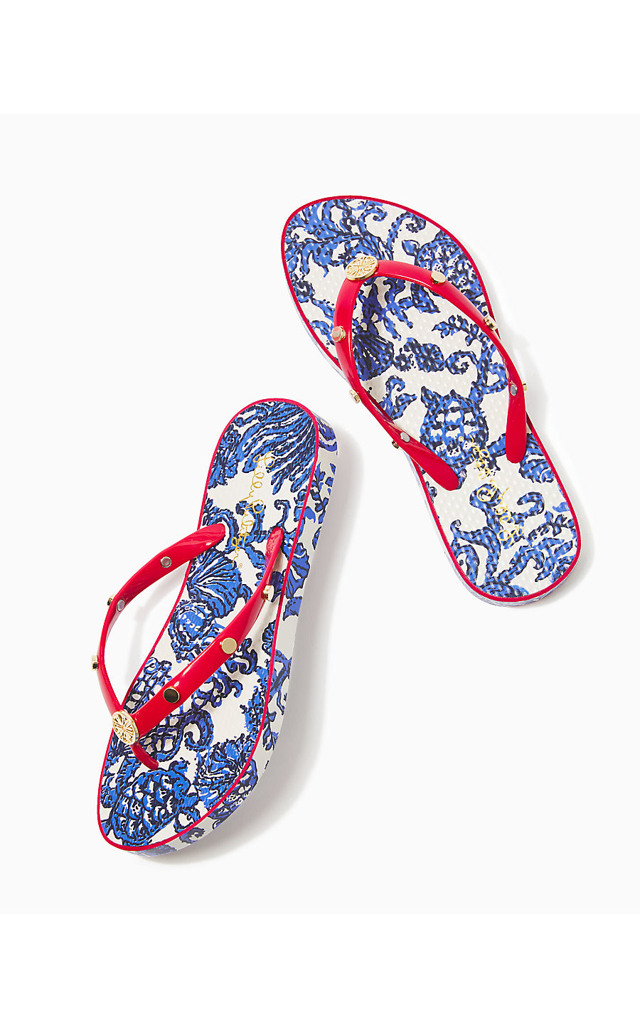 EMBELLISHED POOL FLIP FLOP - RIDE WITH ME