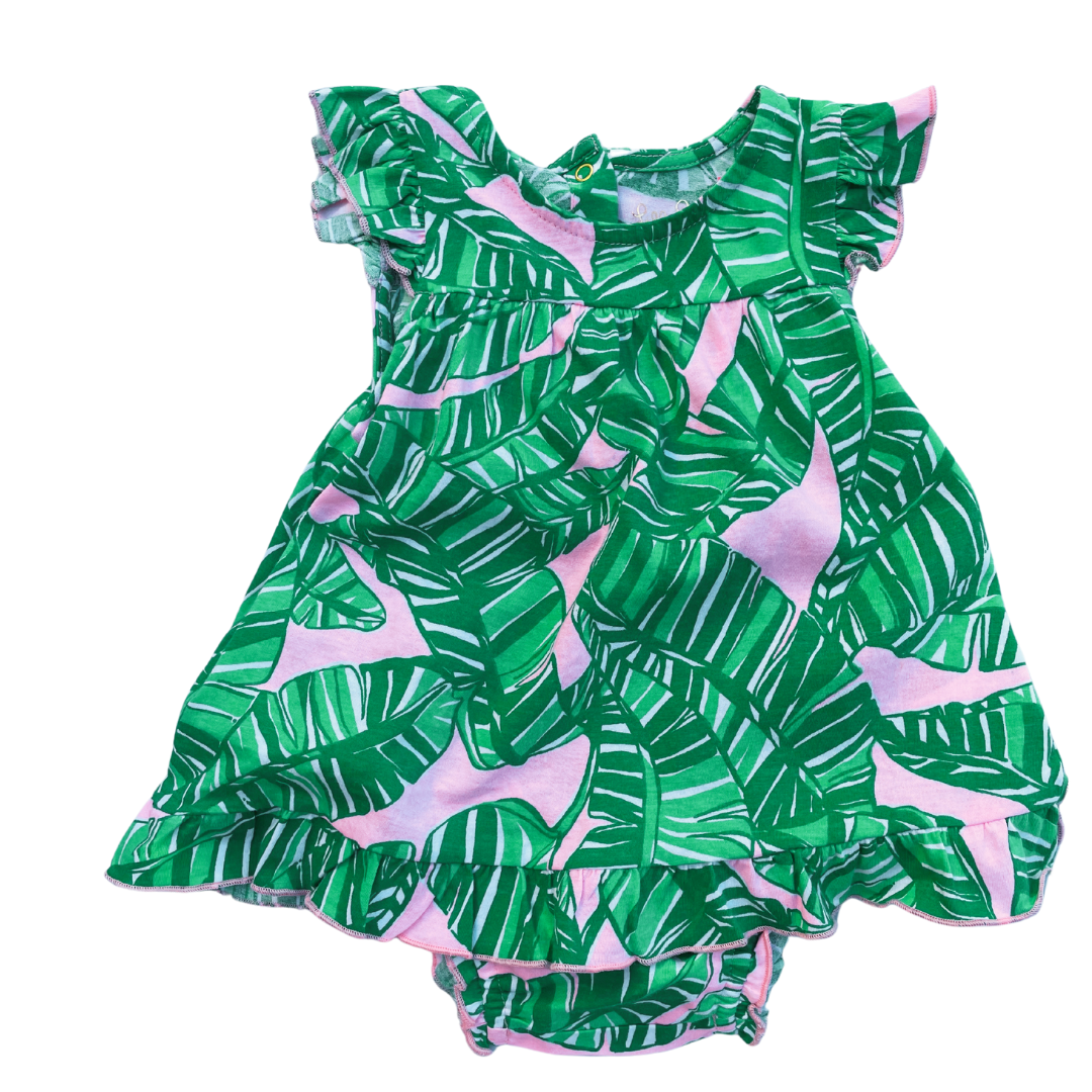 CECILY INFANT DRESS - LETS GO BANANAS
