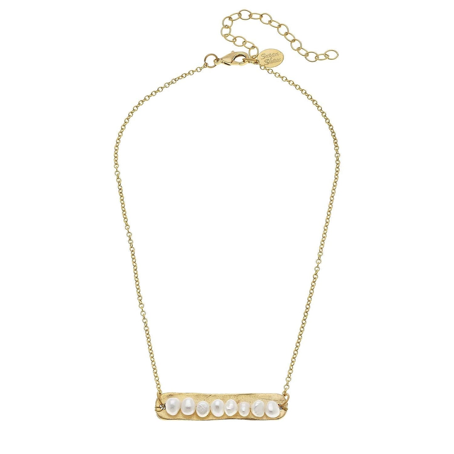 Pearl Bar Necklace