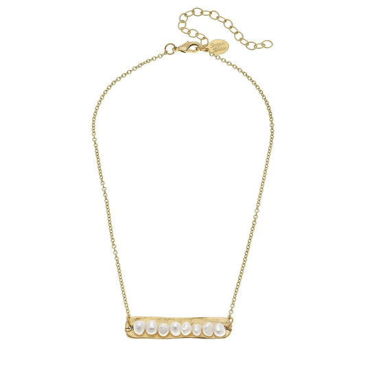 Pearl Bar Necklace