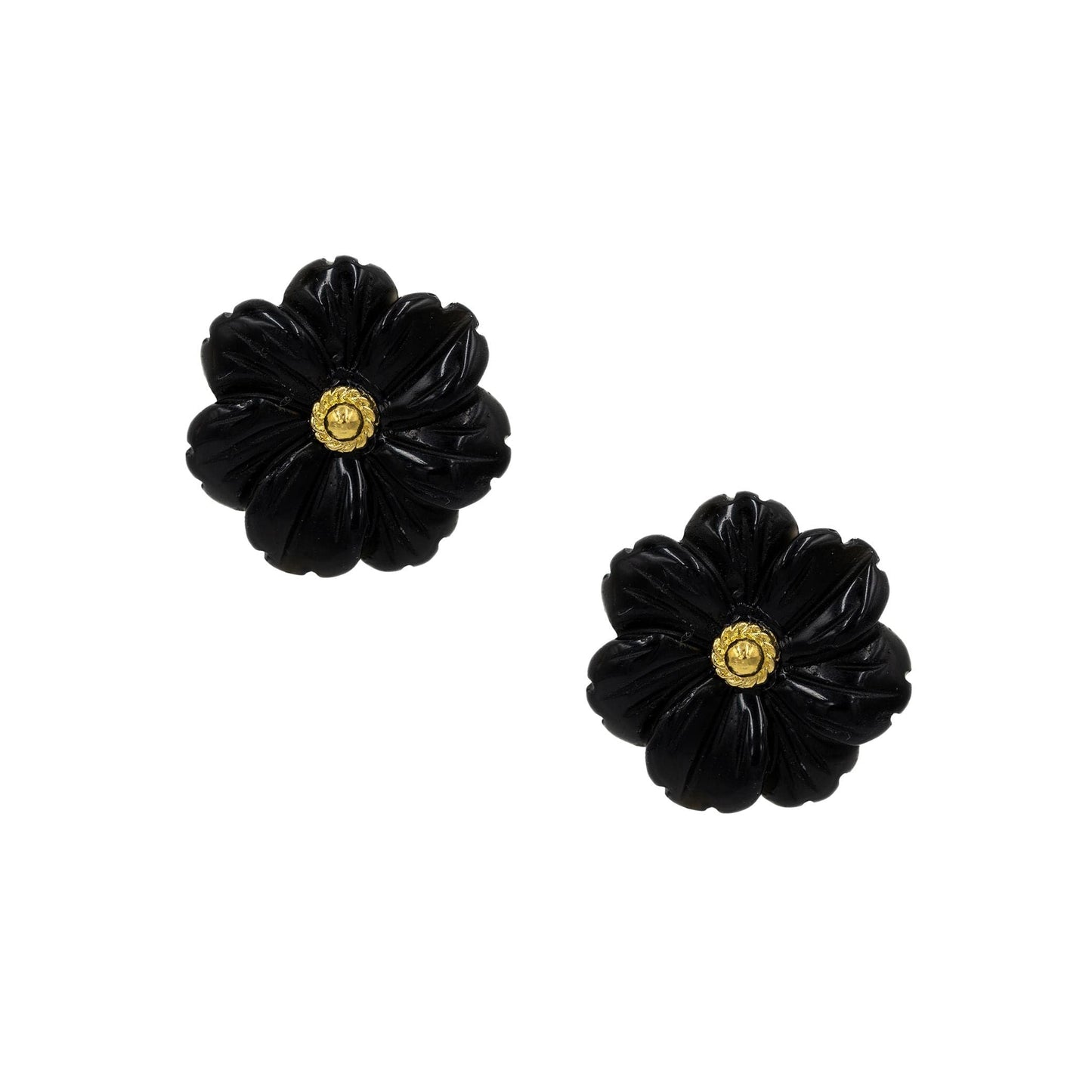 AZALEA EARRINGS - BLACK ONYX