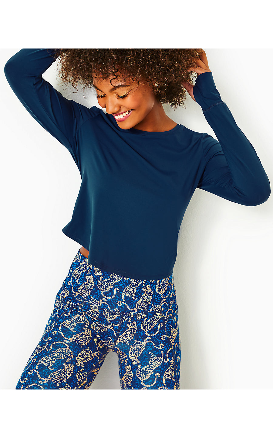 EMERIE ACTIVE TEE - LOW TIDE NAVY