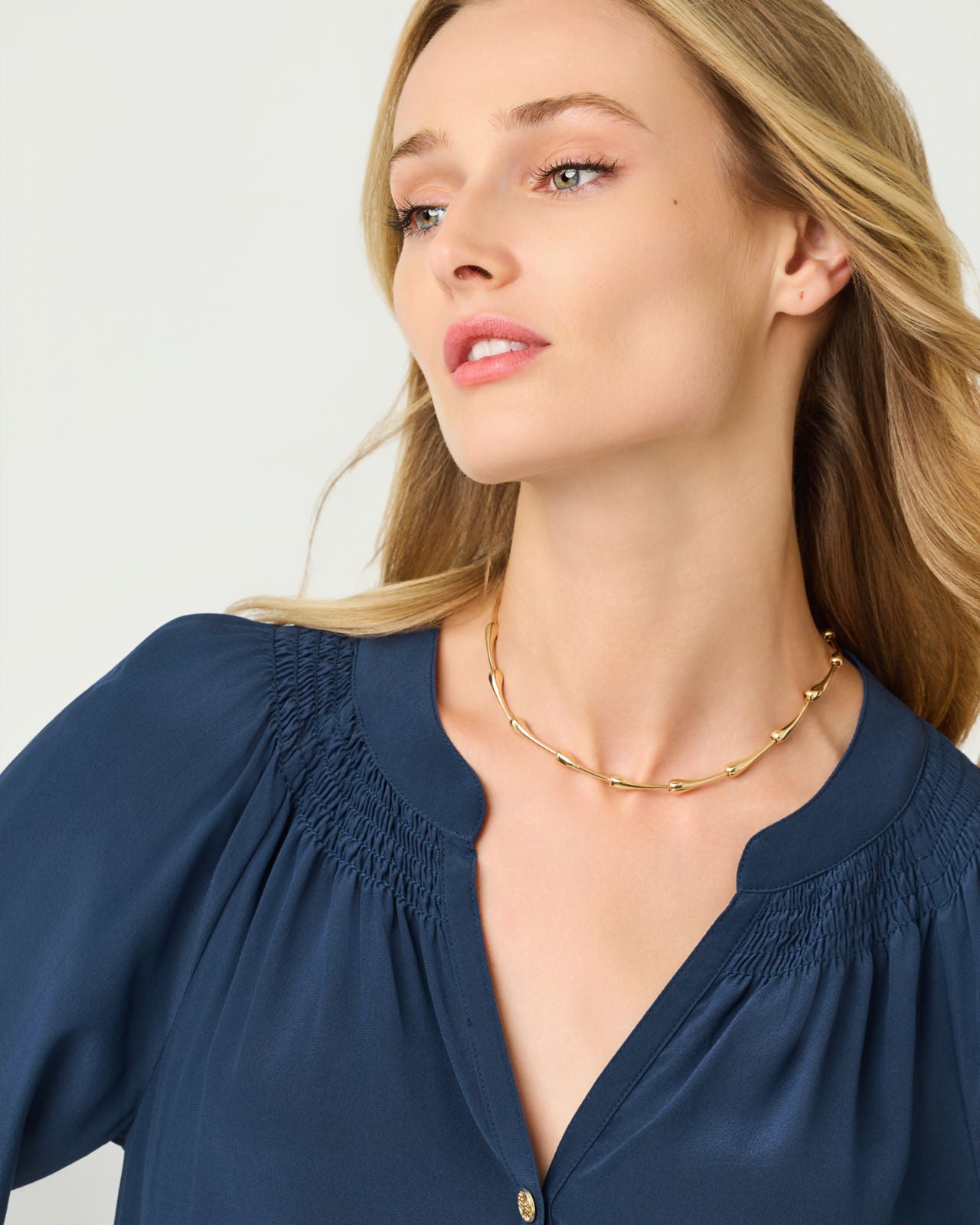 Elsa Top Low Tide Navy