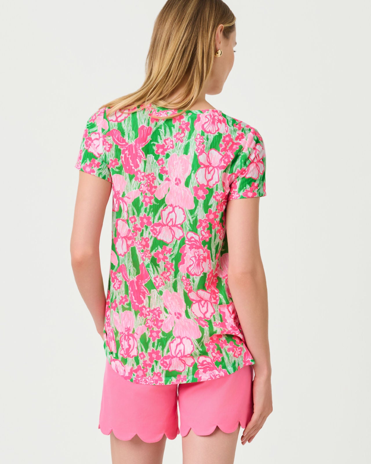 Etta Scoop-Neck Putting Green Hannah